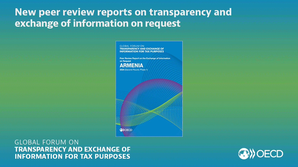 Global Forum releases new peer review reports on transparency and exchange of information on request for Armenia, Bulgaria, Cameroon, Egypt, Georgia, Kenya, Malta and Romania