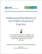 Thumbnail of Peer review of UNWRA report
