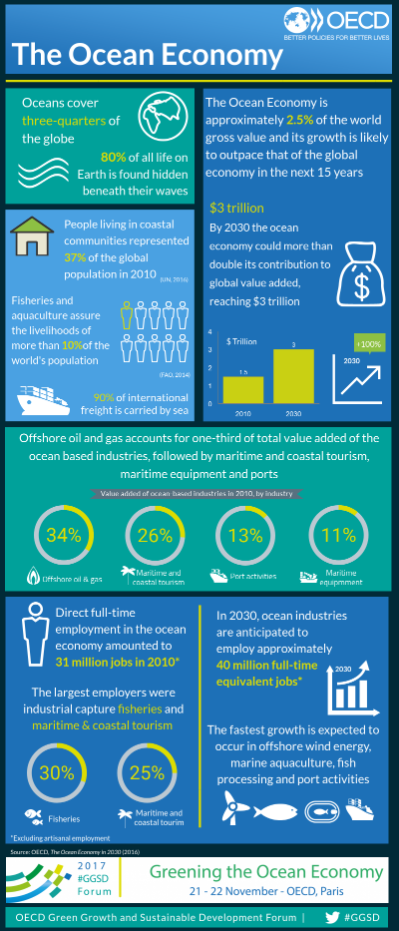 The Ocean Economy Infographics