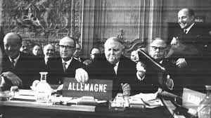 Ludwig Erhard attending the OEEC Ministerial Council Meeting. Chateau de la Muette, Paris, 17 October 1957. © OECD