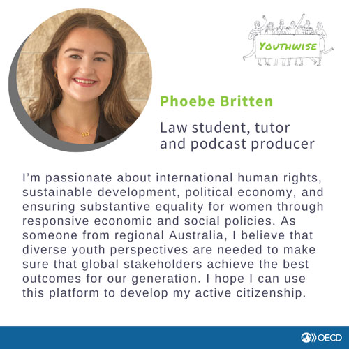 © 2023 OECD Youthwise member Phoebe Britten